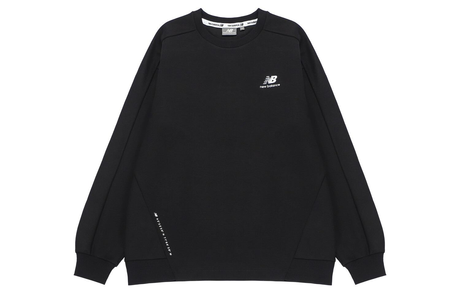 

Толстовки и свитшоты унисекс New Balance, цвет Black