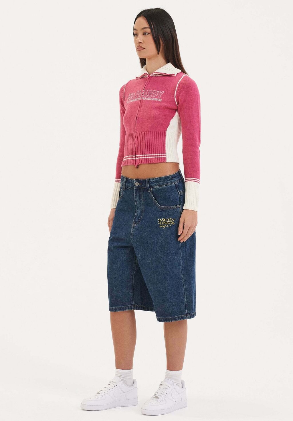 

Кардиган ZIP UP Ed Hardy, розовый