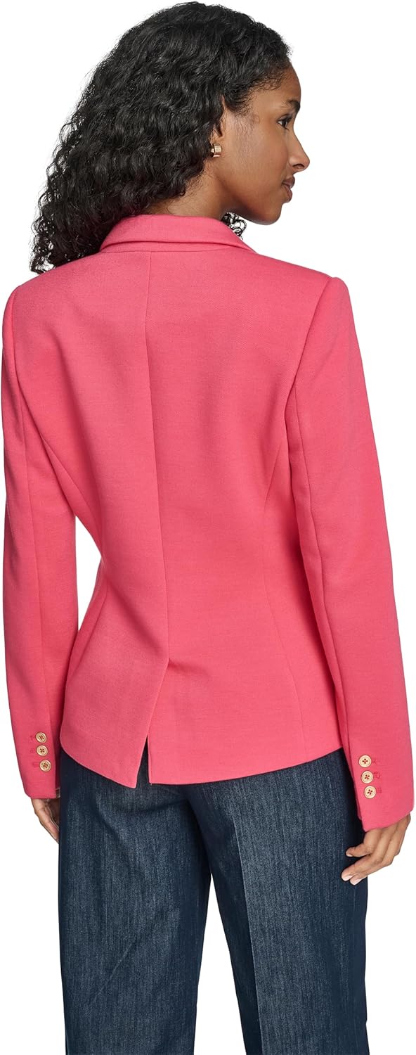 Женский деловой повседневный блейзер Tommy Hilfiger, Rethink Pink — фото 4