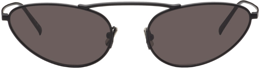 

Черные солнцезащитные очки SL 538 Saint Laurent, цвет Black