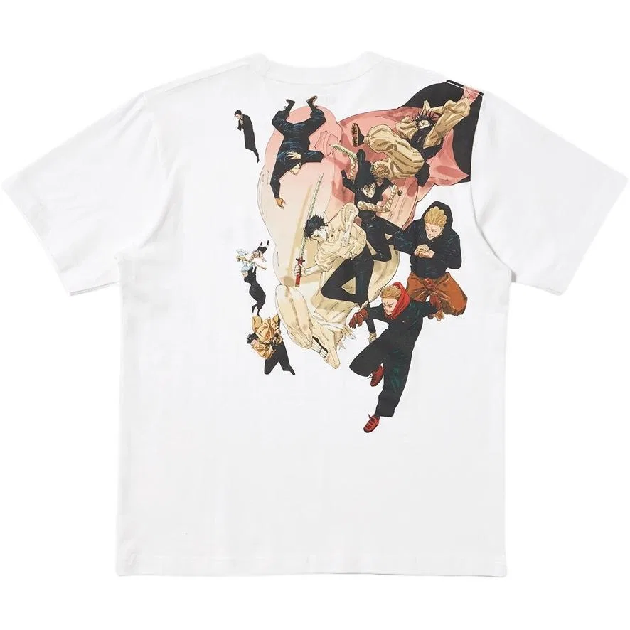 Футболка x JIYINGSHE, LIANMINGKUAN SS26 Unisex UNIQLO, White — фото 3