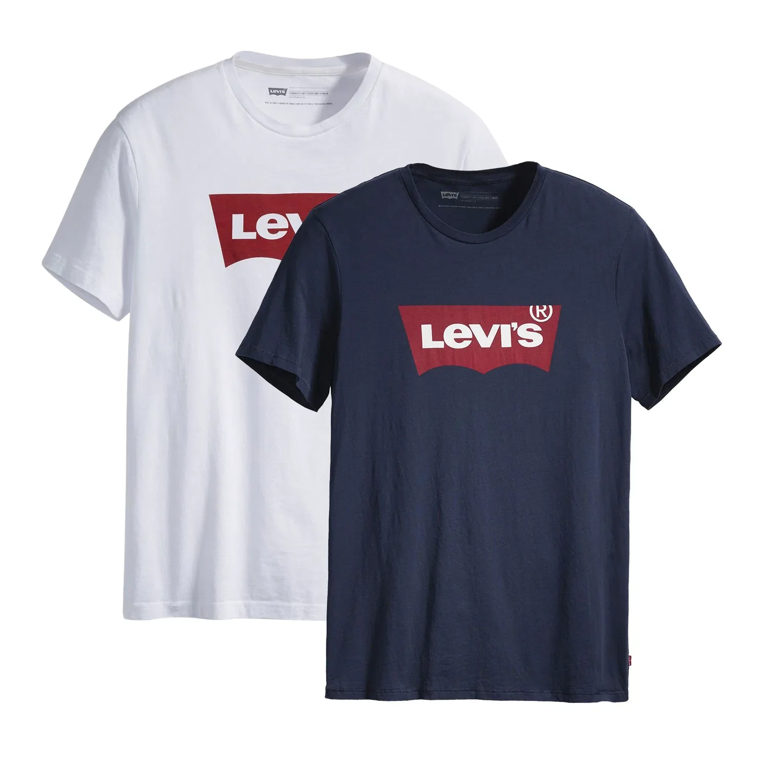Футболка 2er Pack, Levi´s, белый/синий