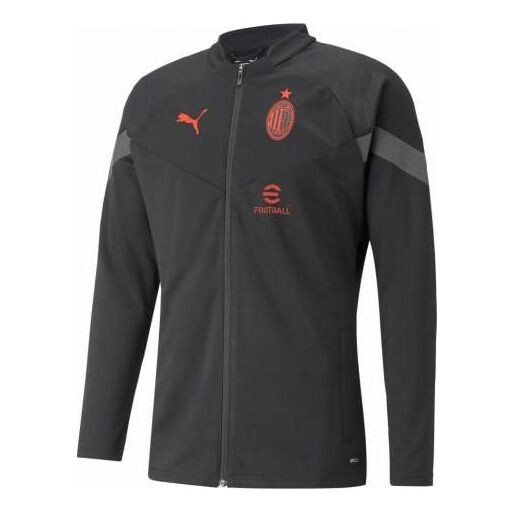 

Куртка ac milan 22/23 jacket 'black' Puma, черный