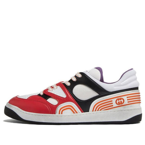 Кроссовки basket 'red white black' Gucci, черный
