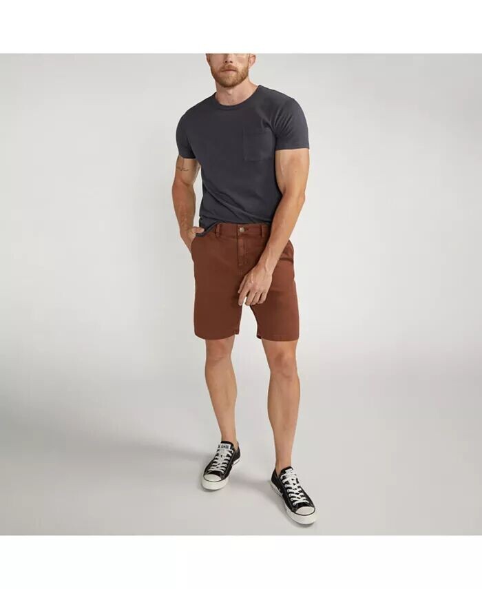 

Мужские свободные шорты Painter 9" Silver Jeans Co., коричневый