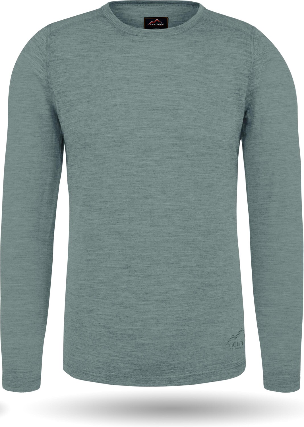 

Рубашка Normani Outdoor Sports Herren Merino Langarm Melbourne, синий