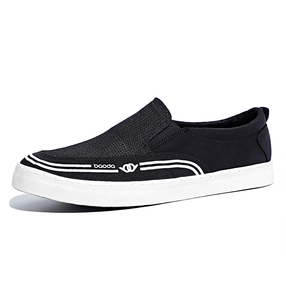 

Кроссовки Baoda Casual Shoes Men Low-Top, Черный, Кроссовки Baoda Casual Shoes Men Low-Top