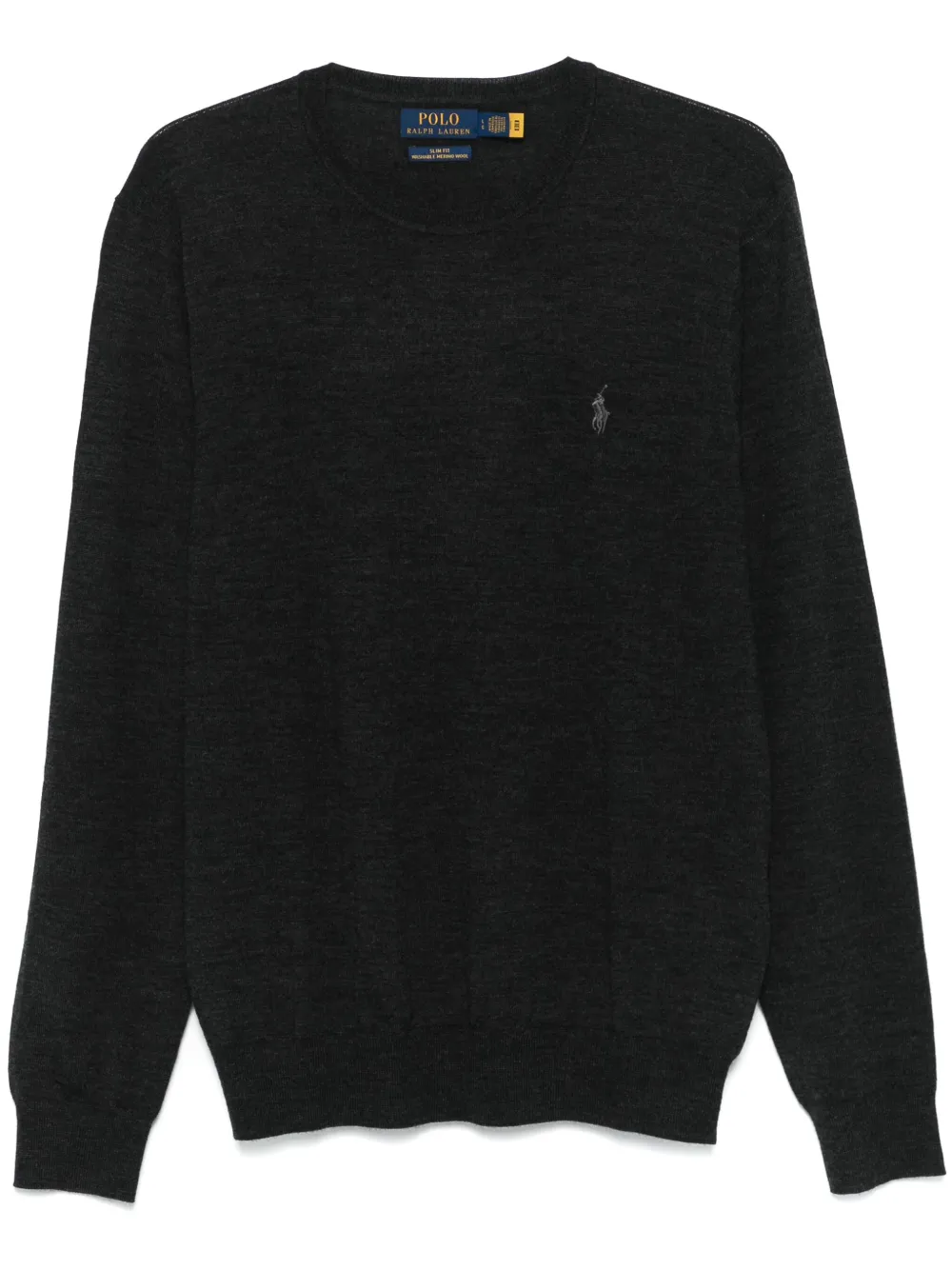 

Свитер с вышивкой Polo Pony POLO RALPH LAUREN, серый