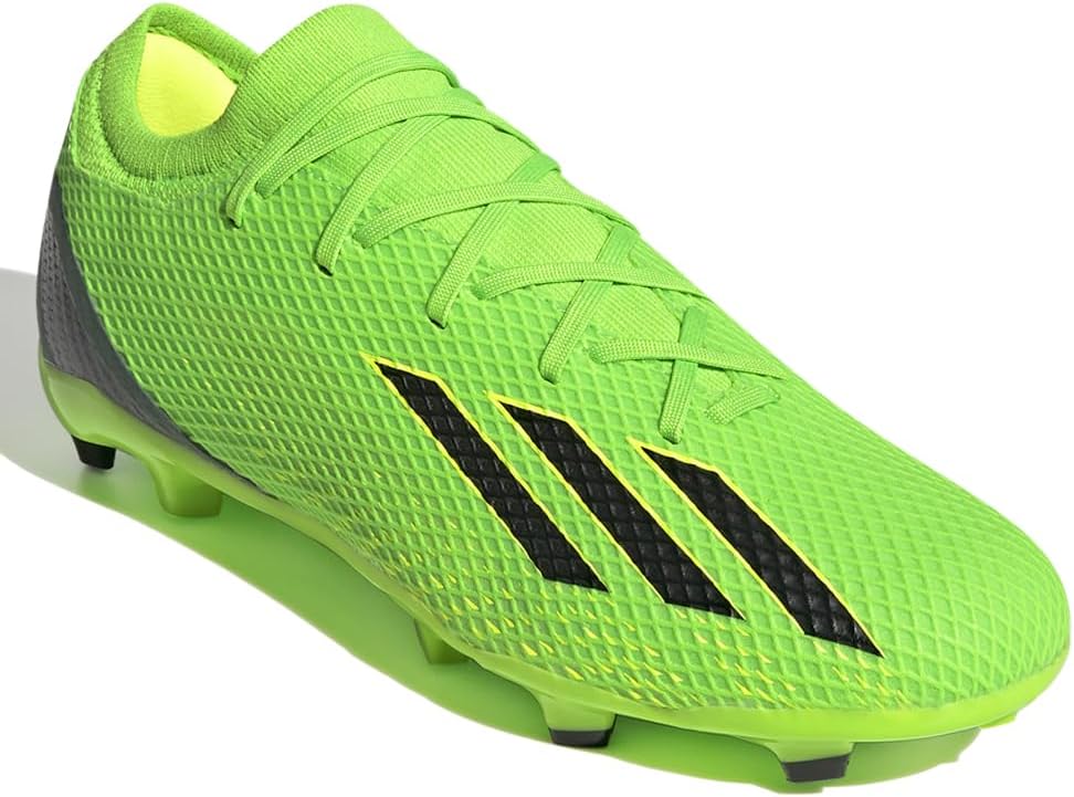 Футбольные бутсы Adidas X Speedportal.3 для взрослых, универсальные, для твердого грунта, зеленый/красный/желтый — фото 4