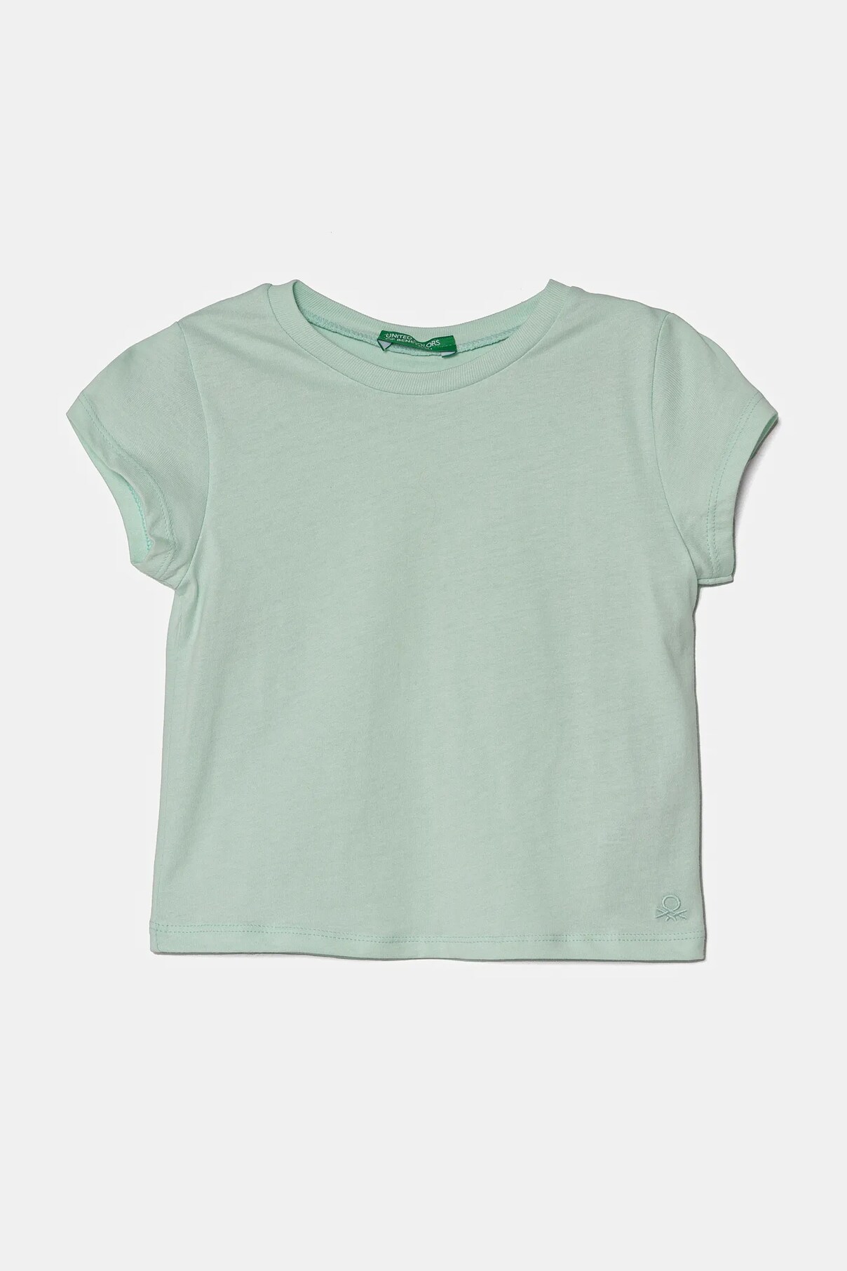 

Футболка из хлопка для детей United Colors Of Benetton, зеленый