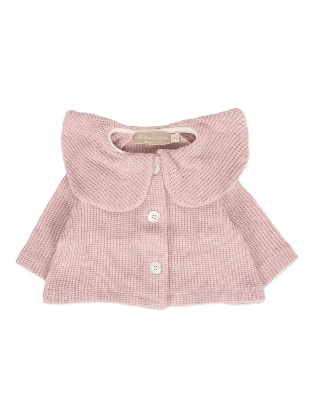 

Кардиган с большим воротником La Stupenderia, розовый