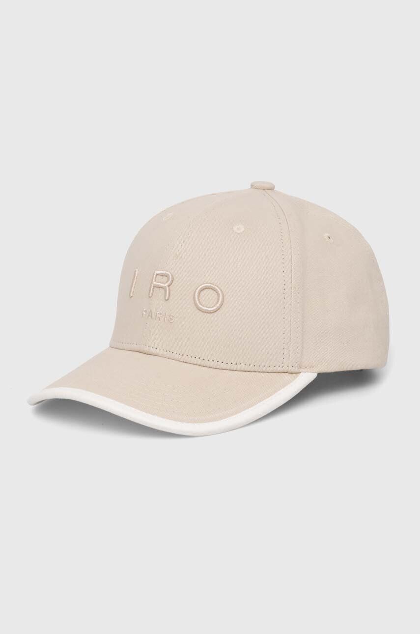 

Хлопковая бейсболка IRO, бежевый