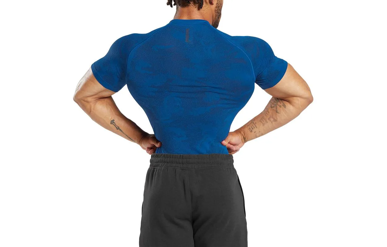 GYMSHARK Спортивная одежда мужская винтажная синяя/морская синяя — фото 4