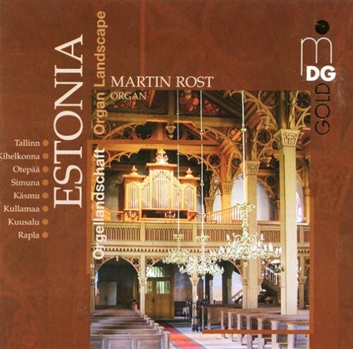

CD диск Rost, Martin: Estonia: Organ Landscape