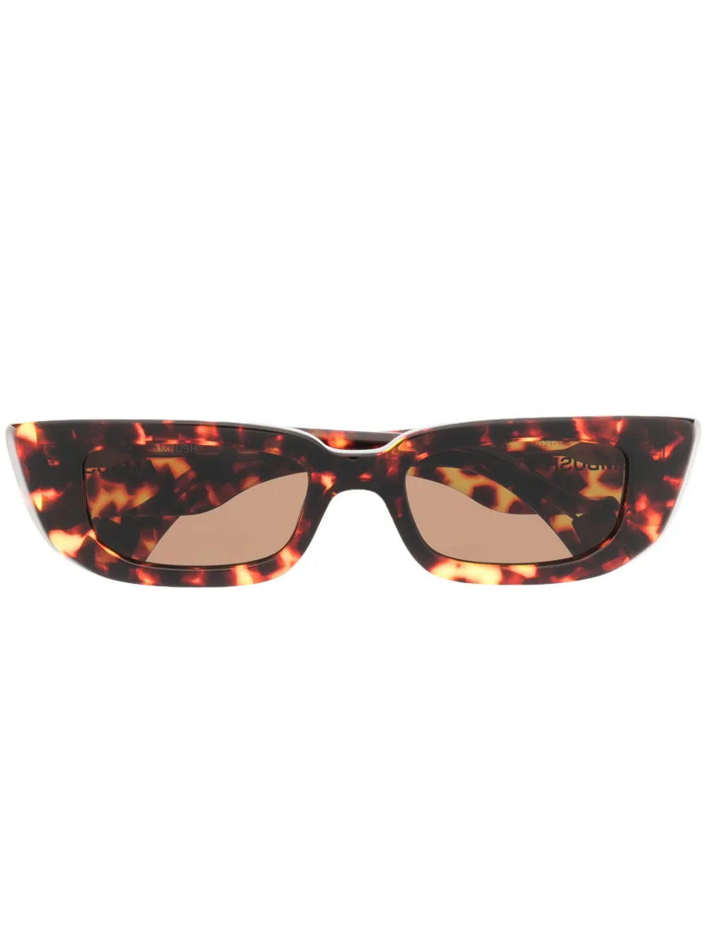 

Солнцезащитные очки Nova в оправе черепаховой расцветки Ambush Eyewear, коричневый