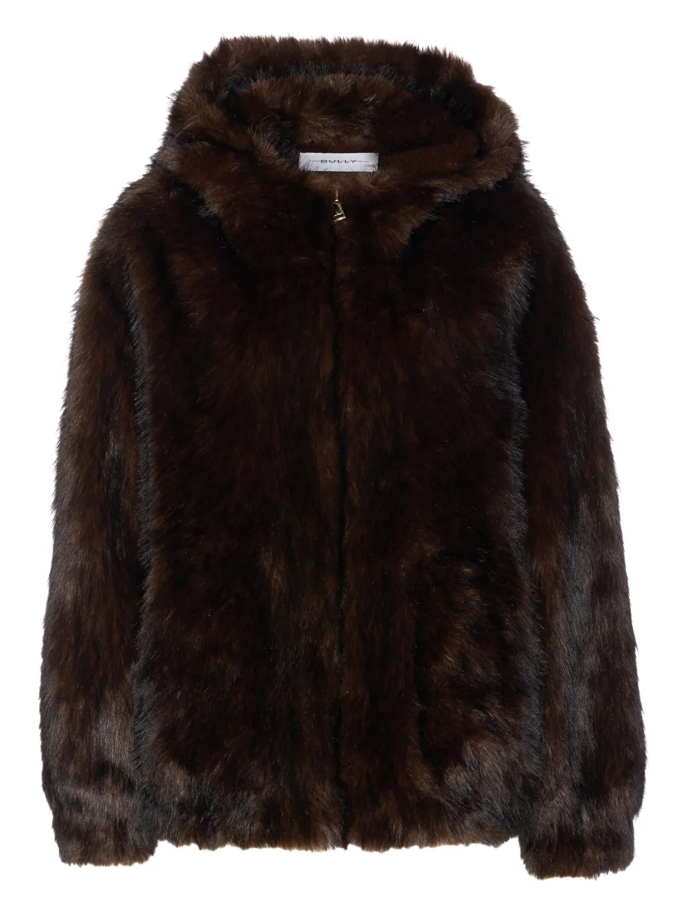 

Куртка на молнии с капюшоном BULLY, коричневый