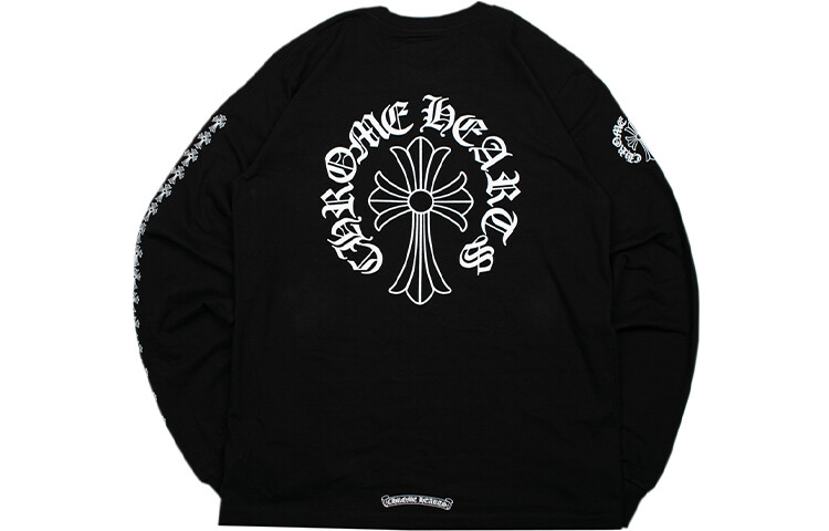

Футболка унисекс черная Chrome Hearts, черный