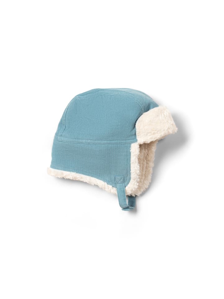 

Шапка из шерпы синего цвета Little Green Radicals