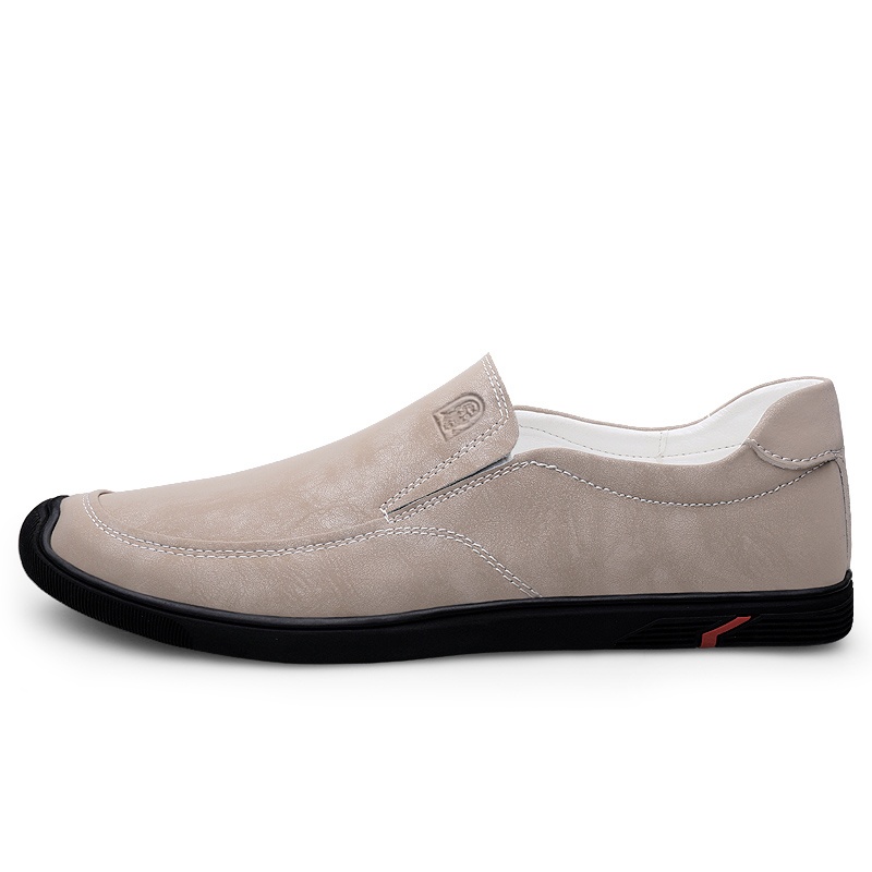 

LAORENTOU Мужские повседневные кроссовки низкие черно-желто-бежевые бежевые, цвет Beige