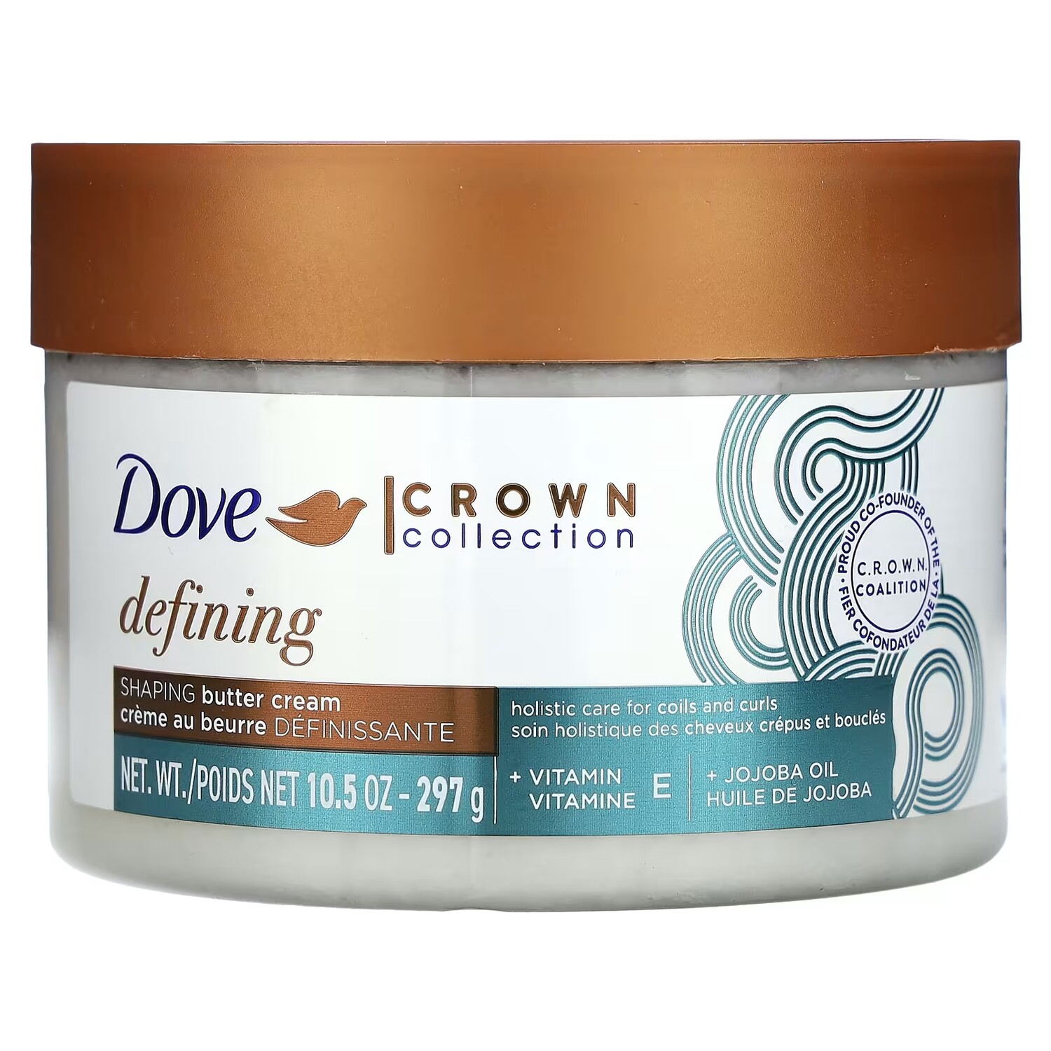 

Крем моделирующий Dove Crown Collection Defining масляный, 297 г
