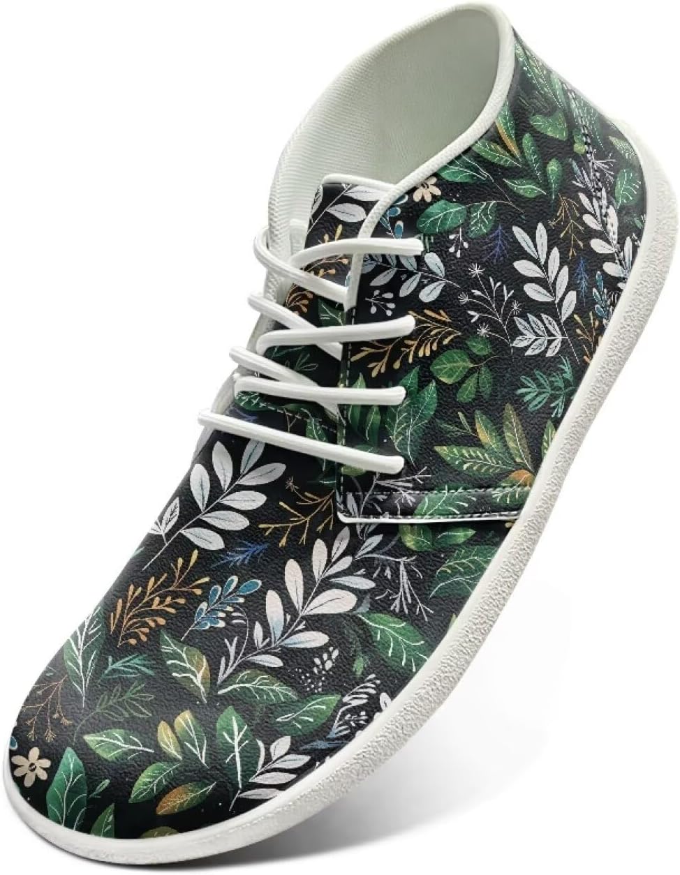 

Кроссовки Fonplted Trendy Barefoot для мужчин и женщин, походные кроссовки с широкой носочной частью, Tropical Leaf