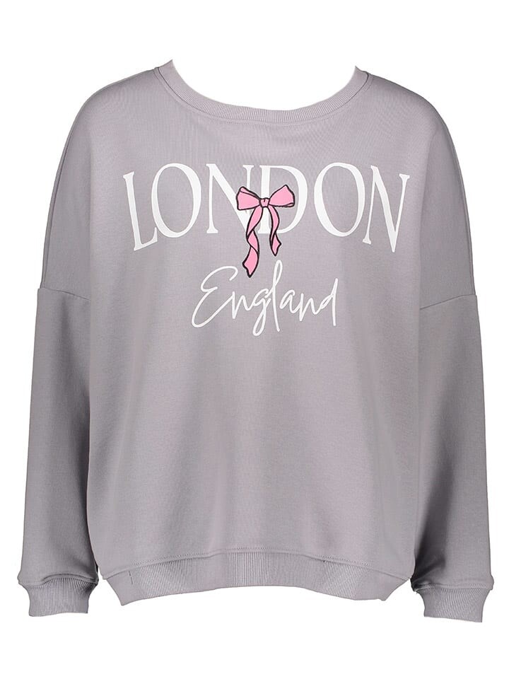 

Толстовка miss goodlife Sweatshirt London, серый