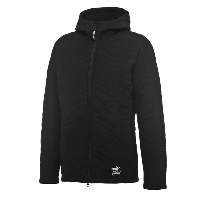

Мужская повседневная толстовка с капюшоном на молнии X naturall черная 574098 01 Puma, черный