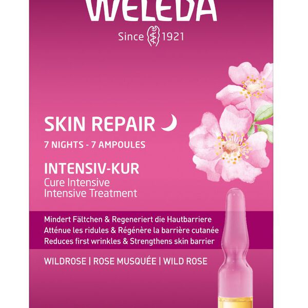 

Интенсивный уход за кожей лица, 7x0,8 мл/1 упаковка. Weleda Skin repair