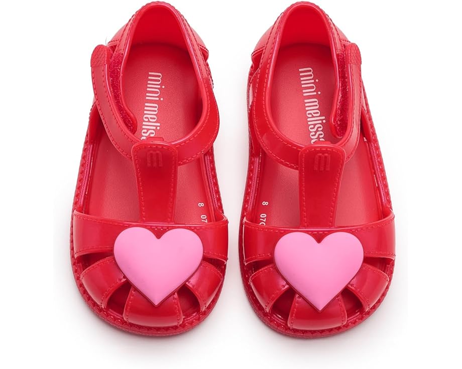 Детские балетки Mini Melissa Hip Heart Ballerina, Red — фото 2