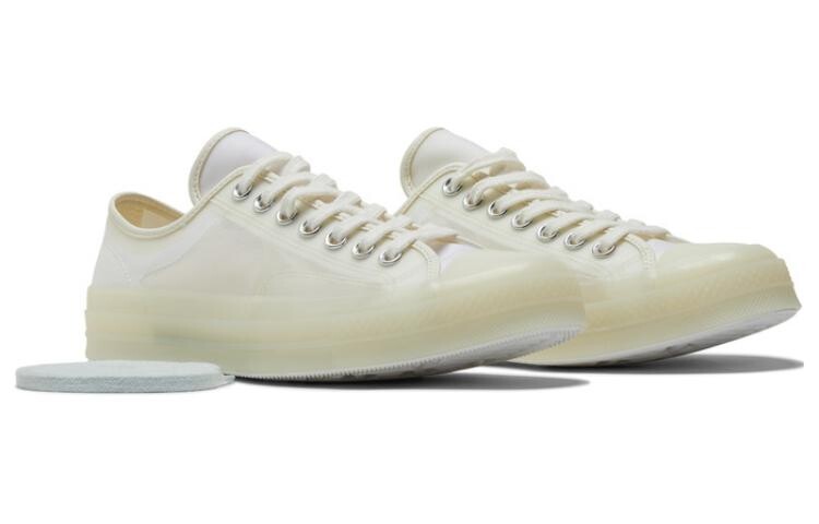 Кеды Converse Chuck 70 Hi Translucent Canvas Sneakers 'Egret' — фото 4