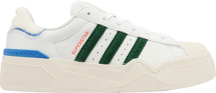 

Кроссовки Wmns Superstar Bonega 2B 'White Green Royal', белый