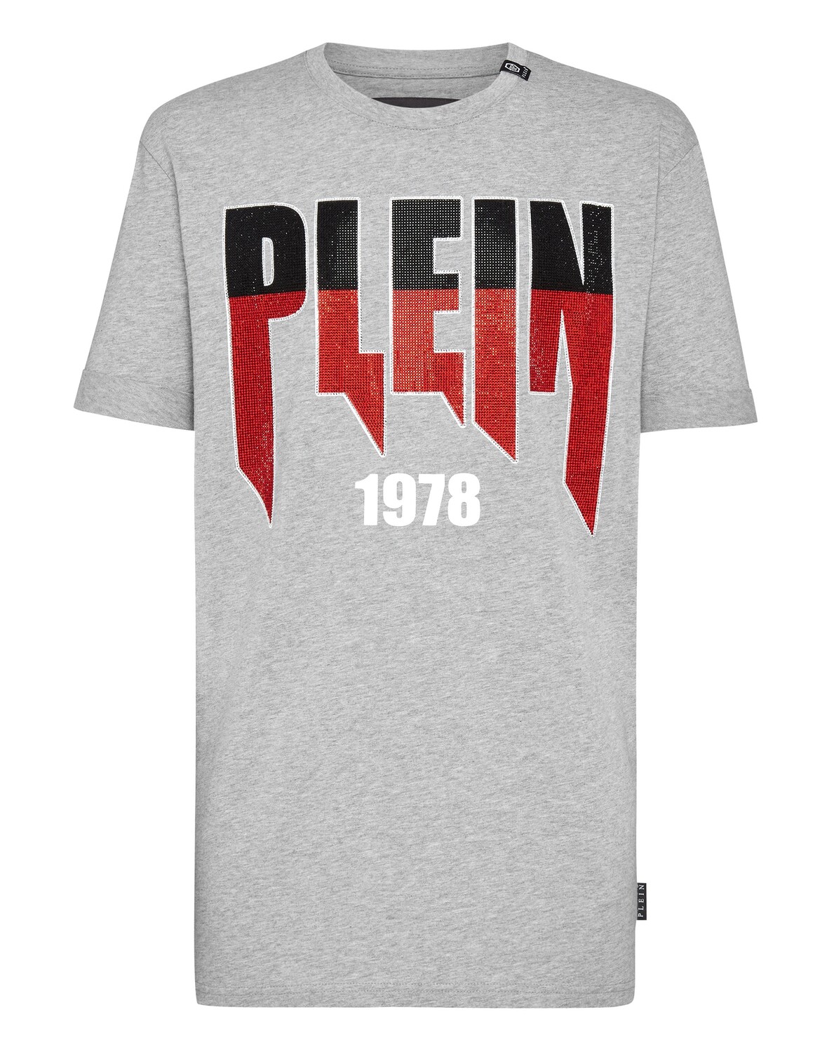 

Футболка с круглым вырезом SS PP1978 Philipp Plein, серый