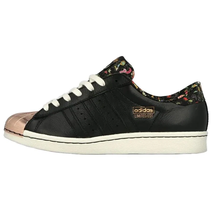 Кроссовки скейтбордические Adidas Originals Superstar 80v Limited Edition черные