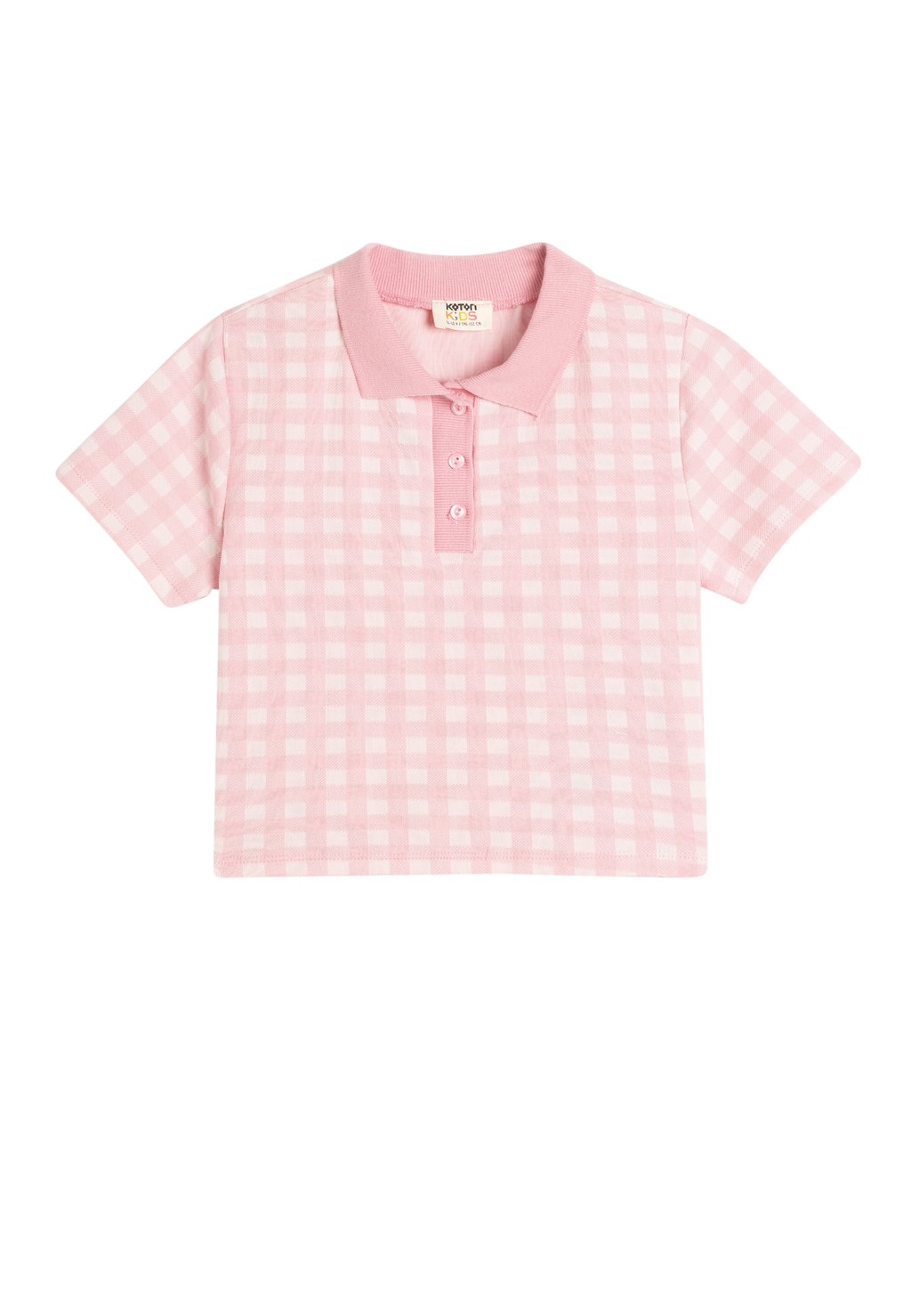 

Поло SHORT SLEEVE Koton, фуксия