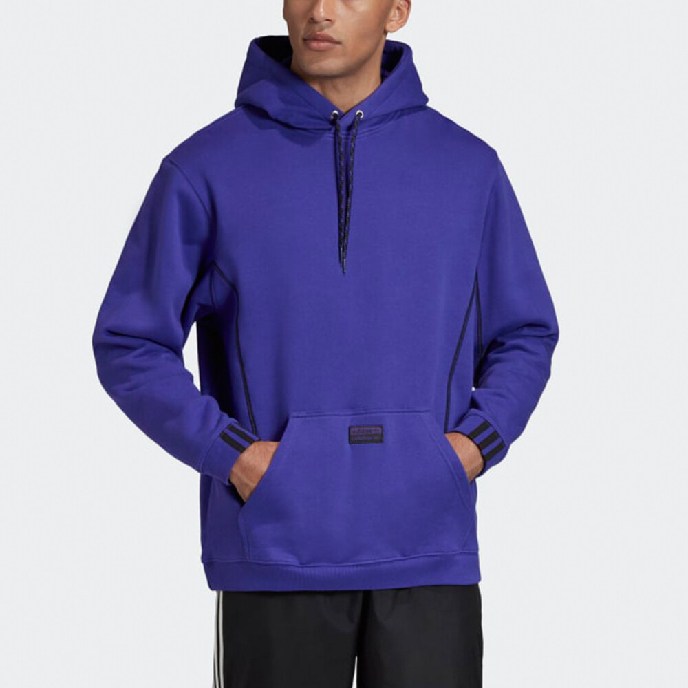 RYV Толстовка мужская фиолетовая Adidas Originals, фиолетовый — фото 3