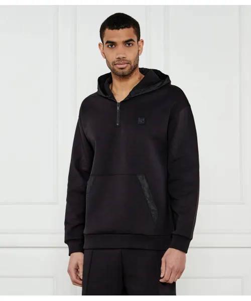 

Толстовка Докмани Loose fit Hugo, черный