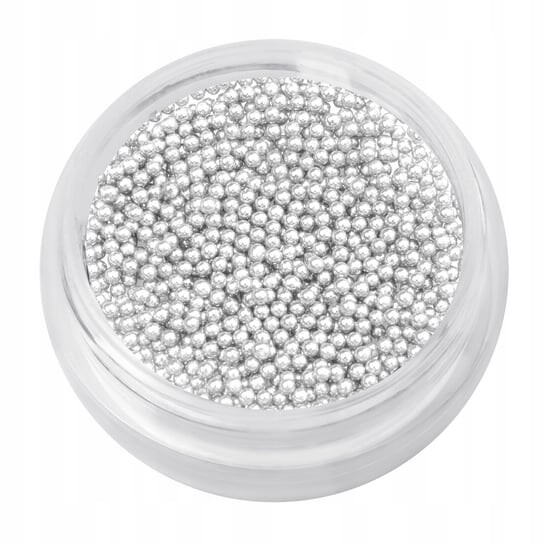 

Серебряная икра для ногтей 50 шт., Clavier