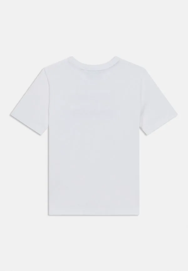 Детская и подростковая футболка с коротким рукавом и принтом Boss Kidswear, White — фото 2