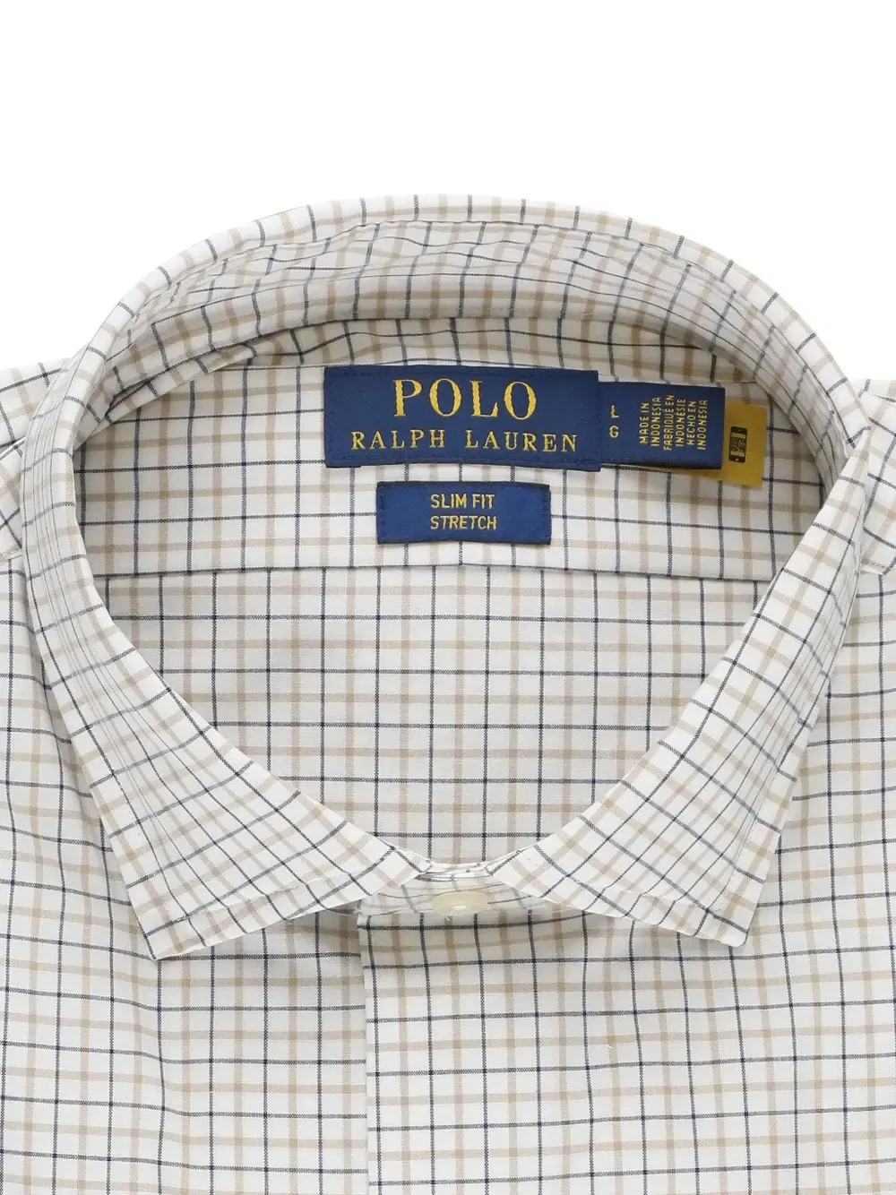 Рубашка в клетку Polo Ralph Lauren, белый — фото 2