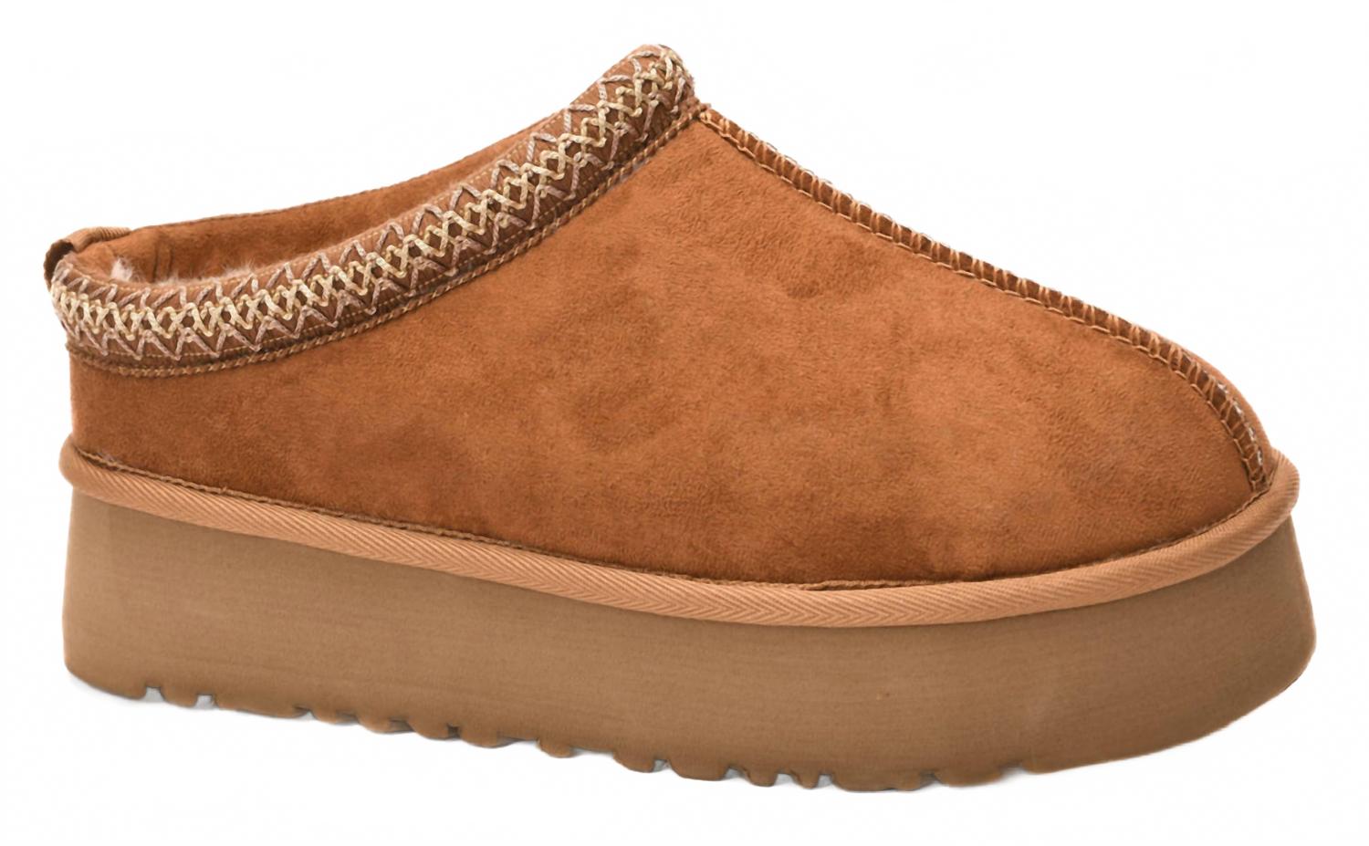 Женские тапочки Pillow Talk из коричневой искусственной замши Corkys Footwear