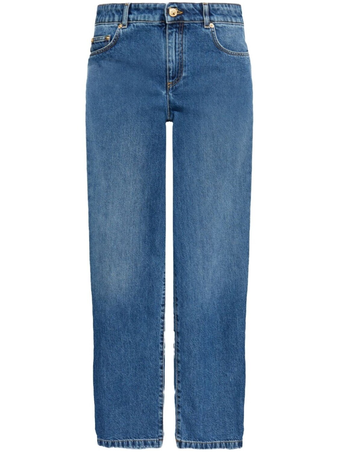 

Moschino джинсы прямого кроя, синий