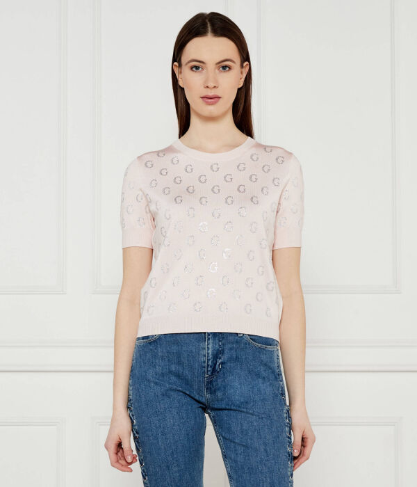 

Блузка жасмин Regular fit Guess Jeans, коричневый