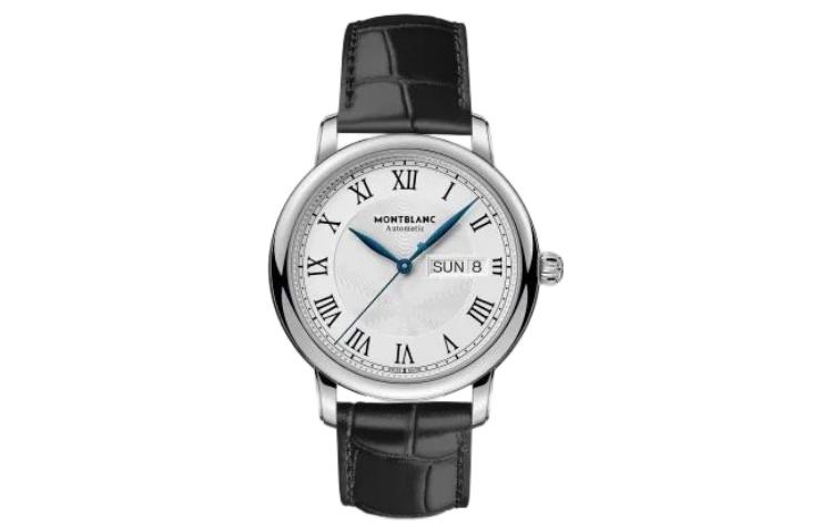 

MONTBLANC Часы Automatic Mechanical Movement Men's Watch Watch 39mm White Dial, Silver Dial