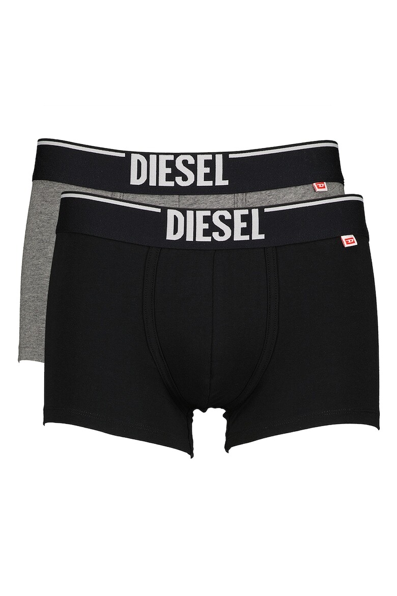 

Боксеры с логотипом - 2 пары Diesel, черный