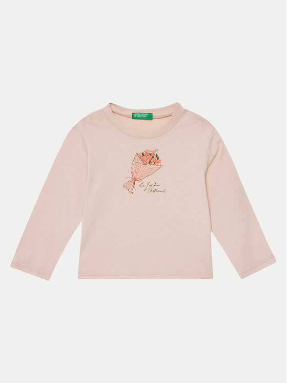

Блуза стандартного кроя United Colors Of Benetton, розовый