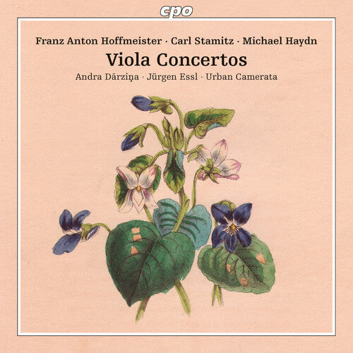 

CD диск Stamitz / Hoffmeister / Haydn / Darzina / Essl: Stamitz Hoffmeister & Haydn: Viola Concertos