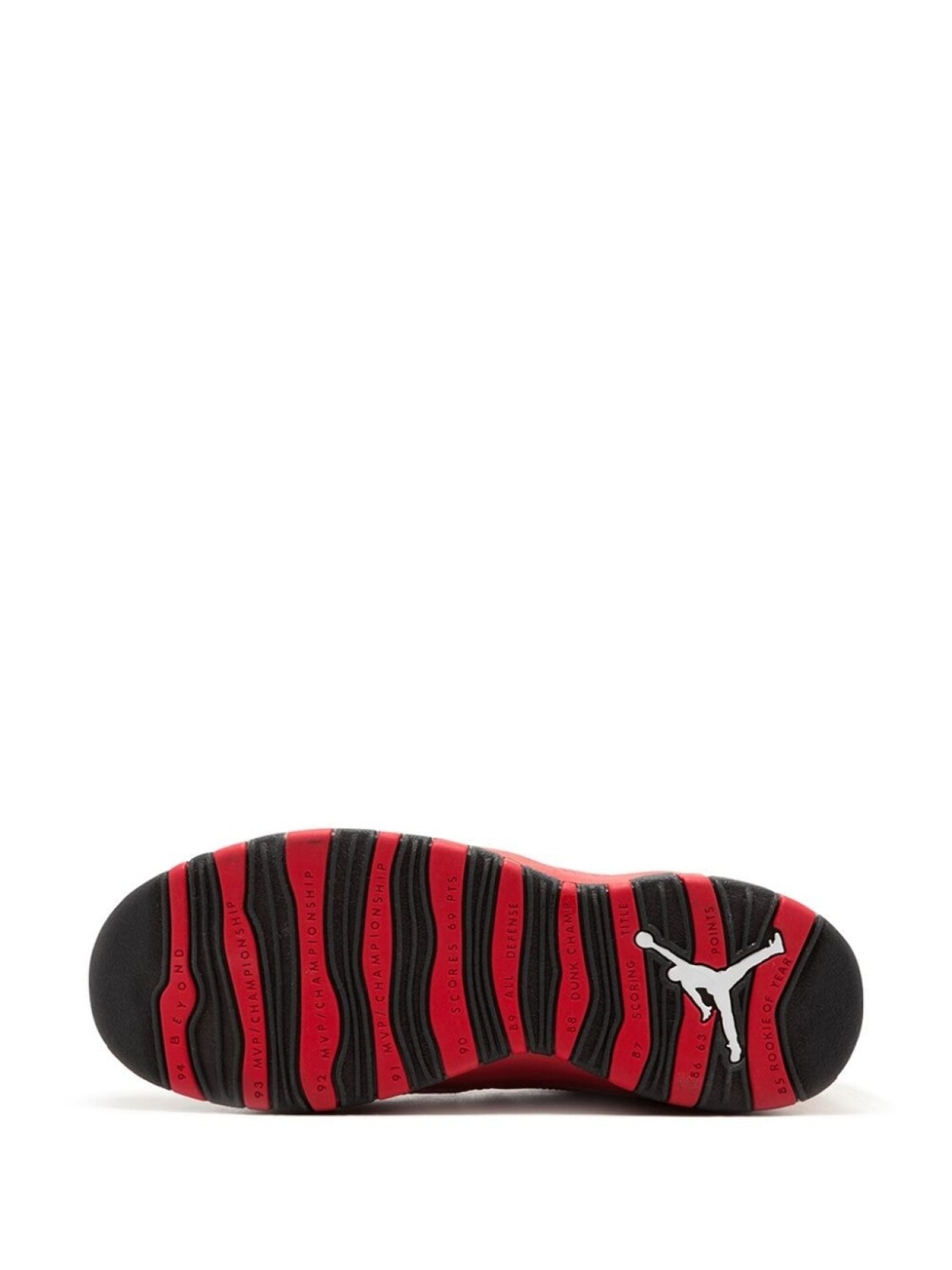 Jordan кроссовки Air Jordan 10 Retro HOH BG, красный — фото 4