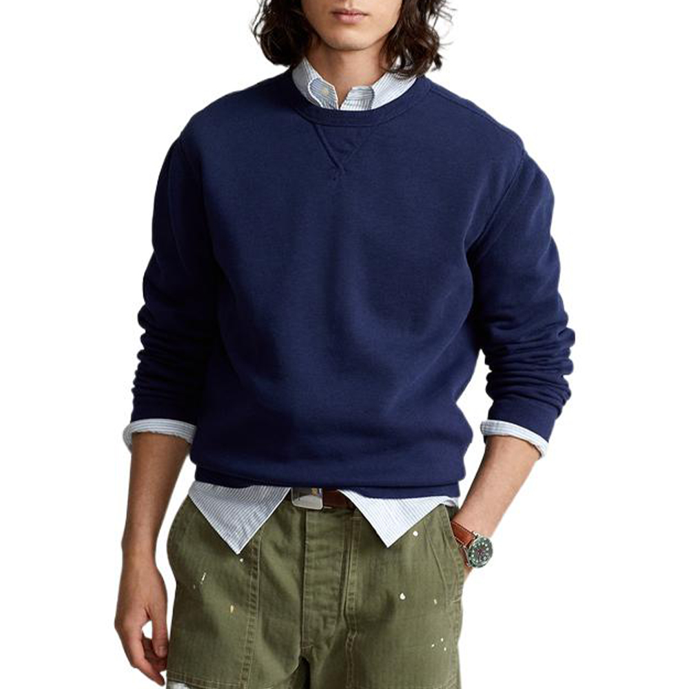 

Футболка поло мужская морская синяя Polo Ralph Lauren