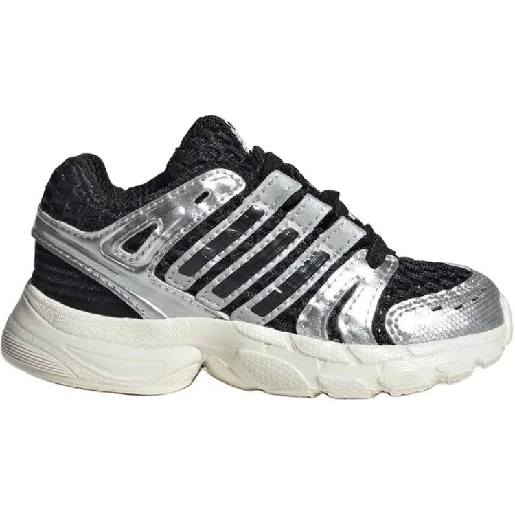 Кроссовки Adistar Control 5 Low top Toddler Shoes Black Silver для малышей Adidas — фото 3