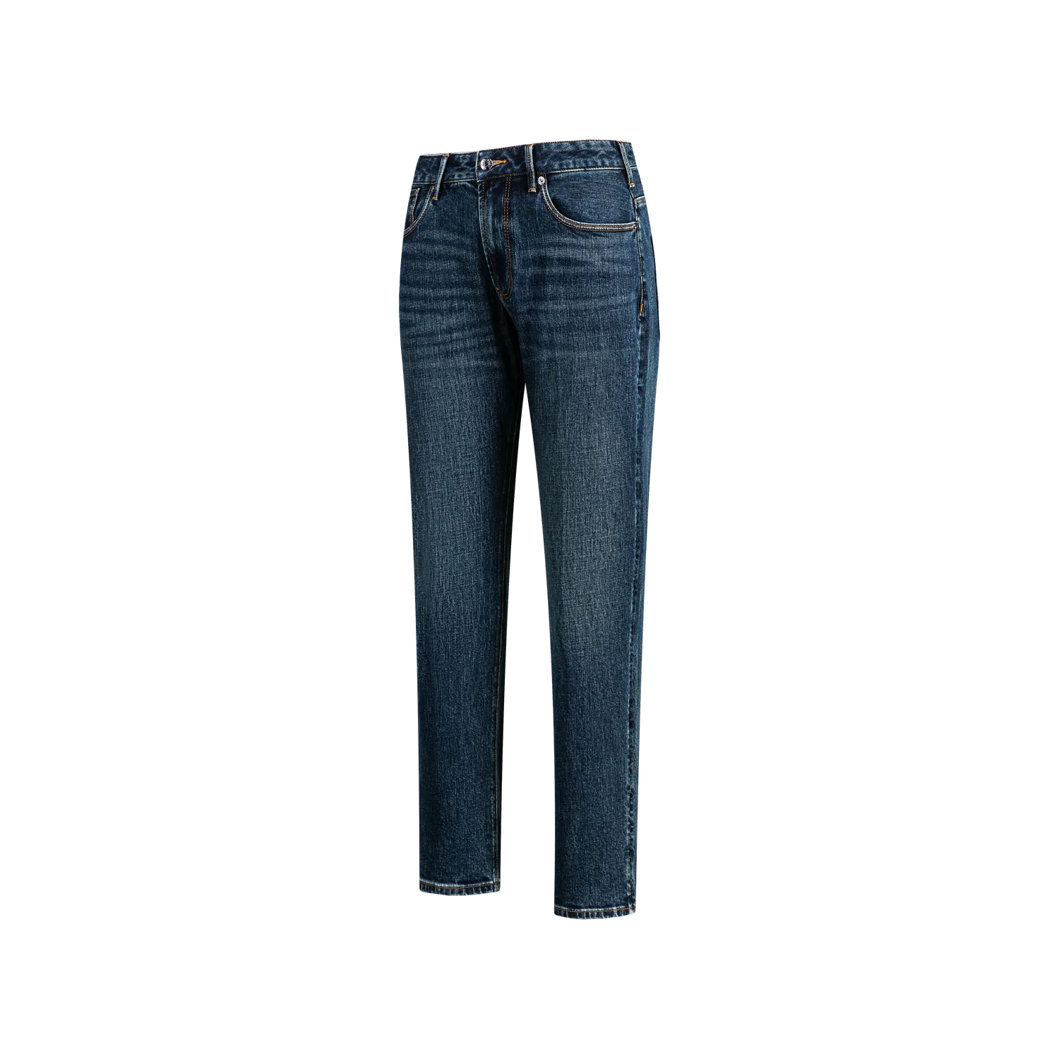 EMPORIO ARMANI Джинсы мужские Denim Blue Moderate Straight Fit — фото 3